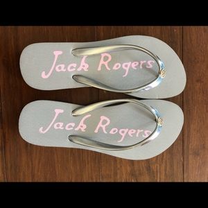 Jack Rogers flip flops new with out tags